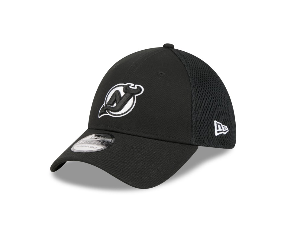 New Jersey Devils čepice baseballová kšiltovka NEW ERA 3930 neo black