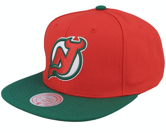 New Jersey Devils čepice flat kšiltovka NHL Team 2 Tone 2.0 Pro Snapback - New Jersey Devils kšiltovky, čepice, rukavice