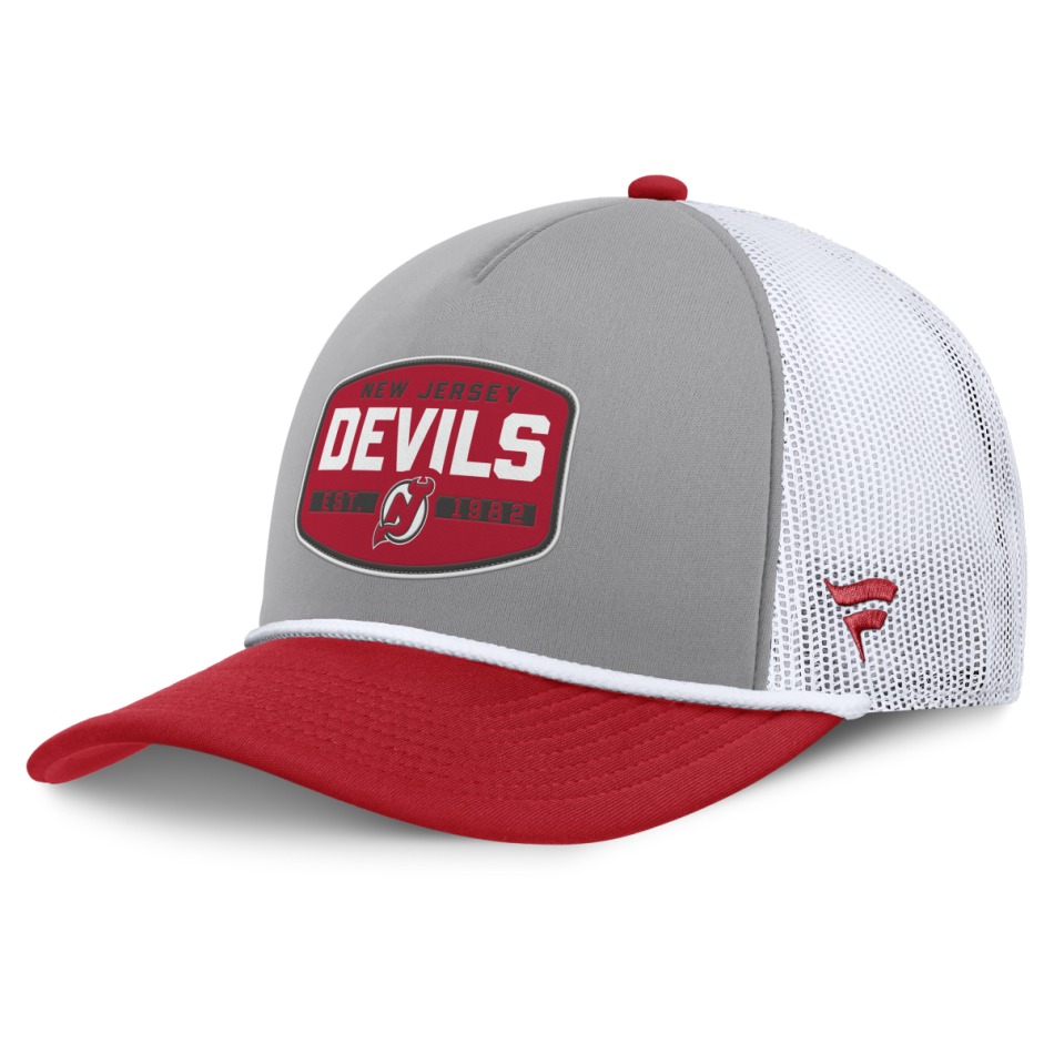 New Jersey Devils čepice baseballová kšiltovka Course Adjustable Foam Front A-Frame Meshaback - New Jersey Devils kšiltovky, čepice, rukavice