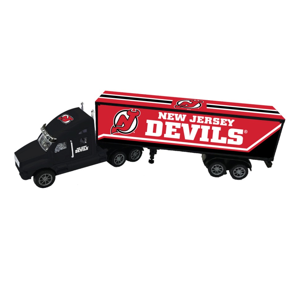 New Jersey Devils kamion 18-Wheeler Big Rig Truck Black - New Jersey Devils ostatní suvenýry