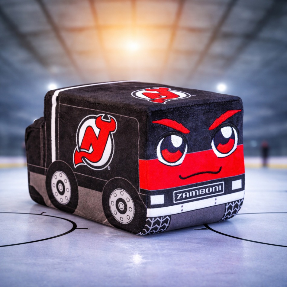New Jersey Devils plyšová rolba Zamboni - New Jersey Devils ostatní suvenýry