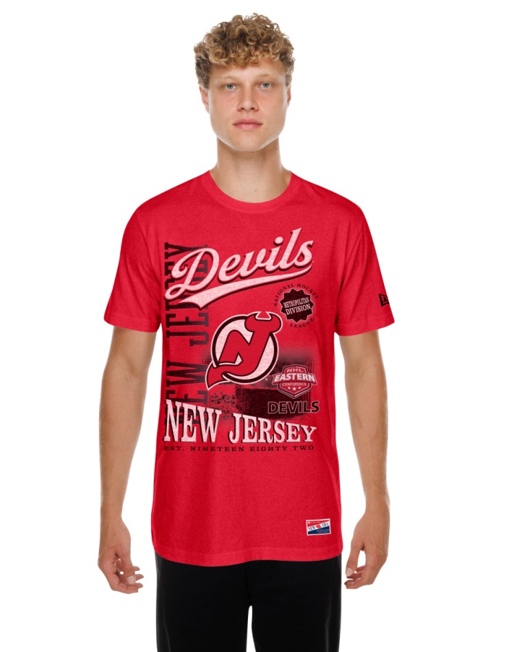 New Jersey Devils pánské tričko NHL US Edit 2