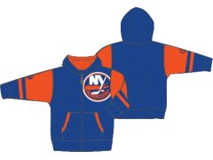 New York Islanders dětská mikina s&nbsp;kapucí Faceoff Colorblocked Fleece Full-Zip