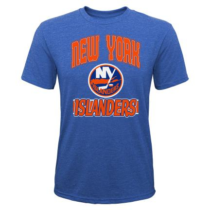 New York Islanders dětské tričko All Time Great Triblend blue - New York Islanders dětské oblečení