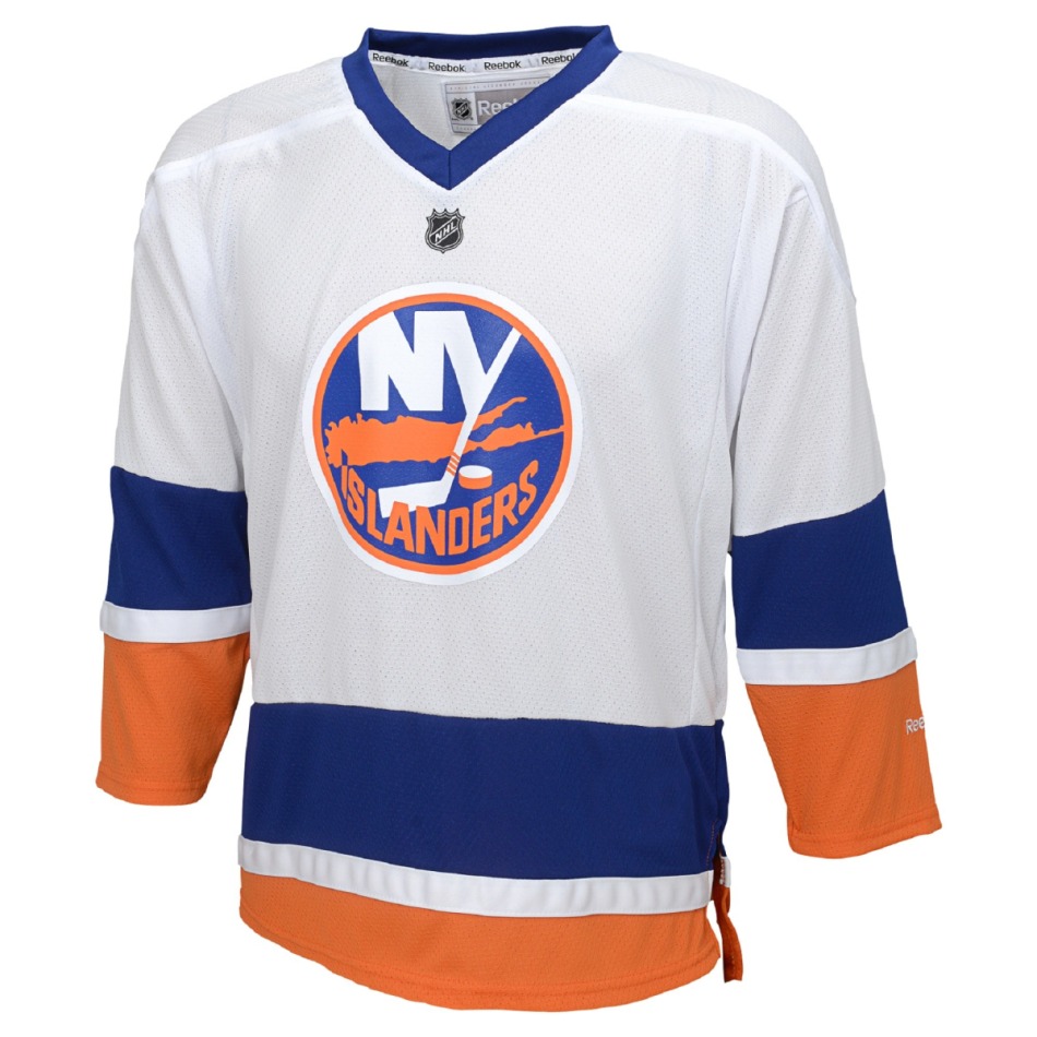 New York Islanders dětský hokejový dres white Reebok Replica Away - New York Islanders dětské oblečení