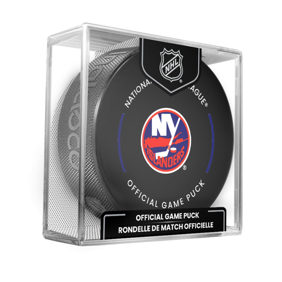 New York Islanders puk Official Game Puck 2024-2025