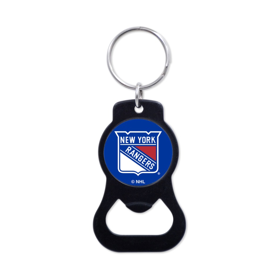 New York Islanders přívěšek na klíče NHL Black Bottle Opener Key Ring