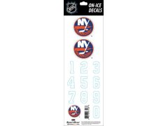 New York Islanders samolepky na helmu Decals White