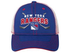 New York Rangers dětská čepice baseballová kšiltovka Lockup Meshback Adjustable
