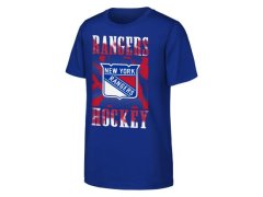 New York Rangers dětské tričko Garage Hero blue