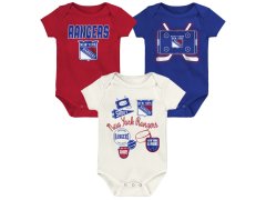 New York Rangers dětské body Littlest Player 3Pk Creeper Se