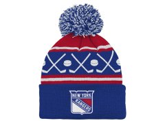 New York Rangers dětská zimní čepice NHL Face-Off Cuff Pom