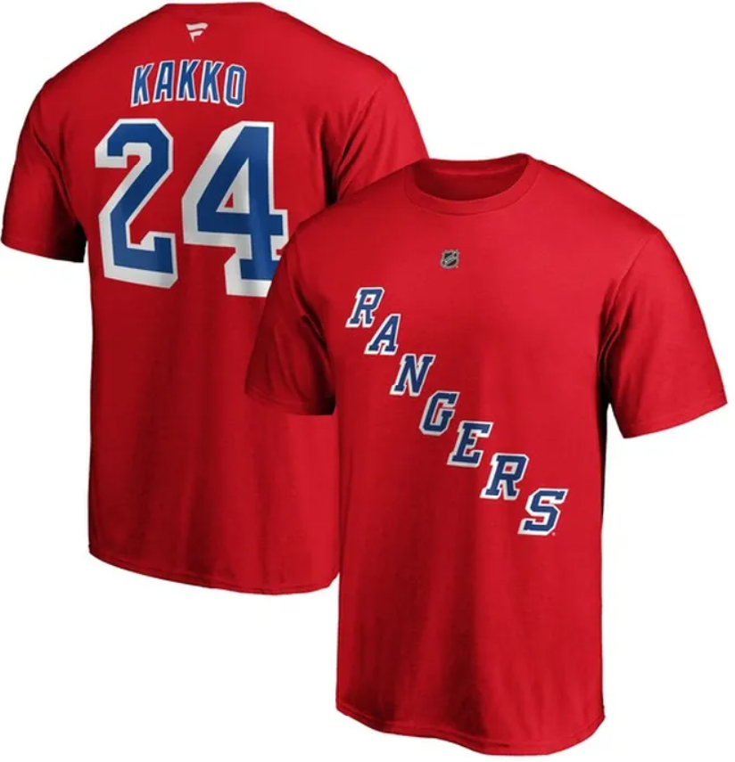 New York Rangers dětské tričko Kakko 24 Player Tee N&N  Ss Tee