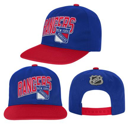 New York Rangers dětská čepice flat kšiltovka Essentials Deadstock Snapback - New York Rangers dětské oblečení