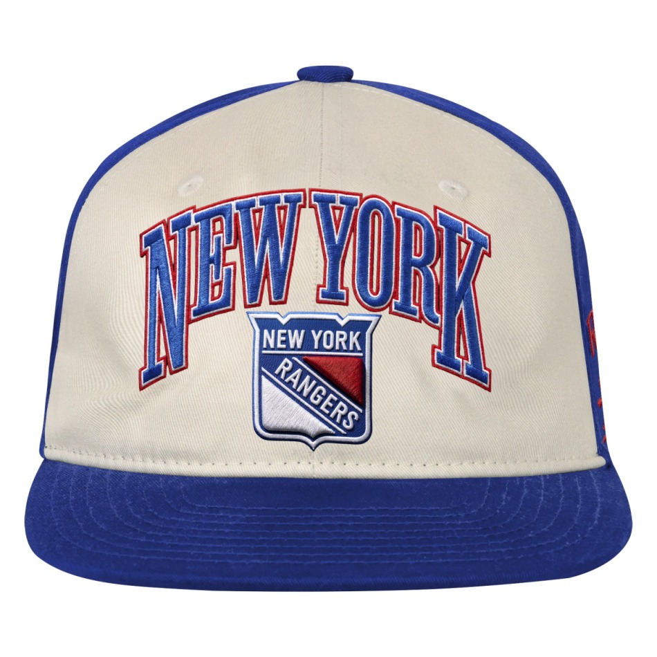 New York Rangers dětská čepice baseballová kšiltovka NHL Flatbrim Arch Deadstock Snapback - New York Rangers dětské oblečení