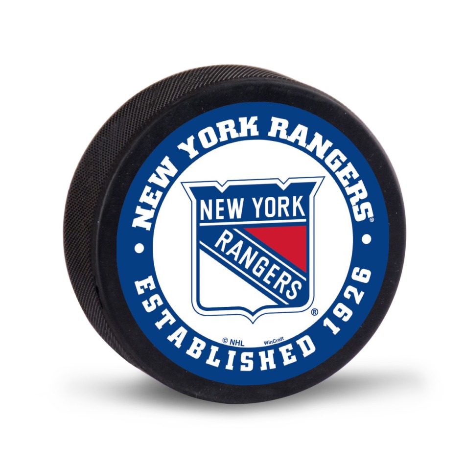 New York Rangers puk Packaged - New York Rangers hokejové vybavení