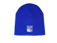 New York Rangers zimní čepice Cuffless Knit Royal