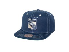 New York Rangers čepice flat kšiltovka Contrast Natural Snapback Vintage