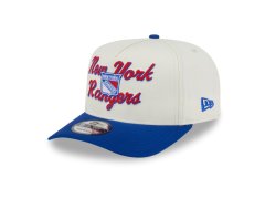 New York Rangers čepice baseballová kšiltovka New Era 950AF Chainstitch white