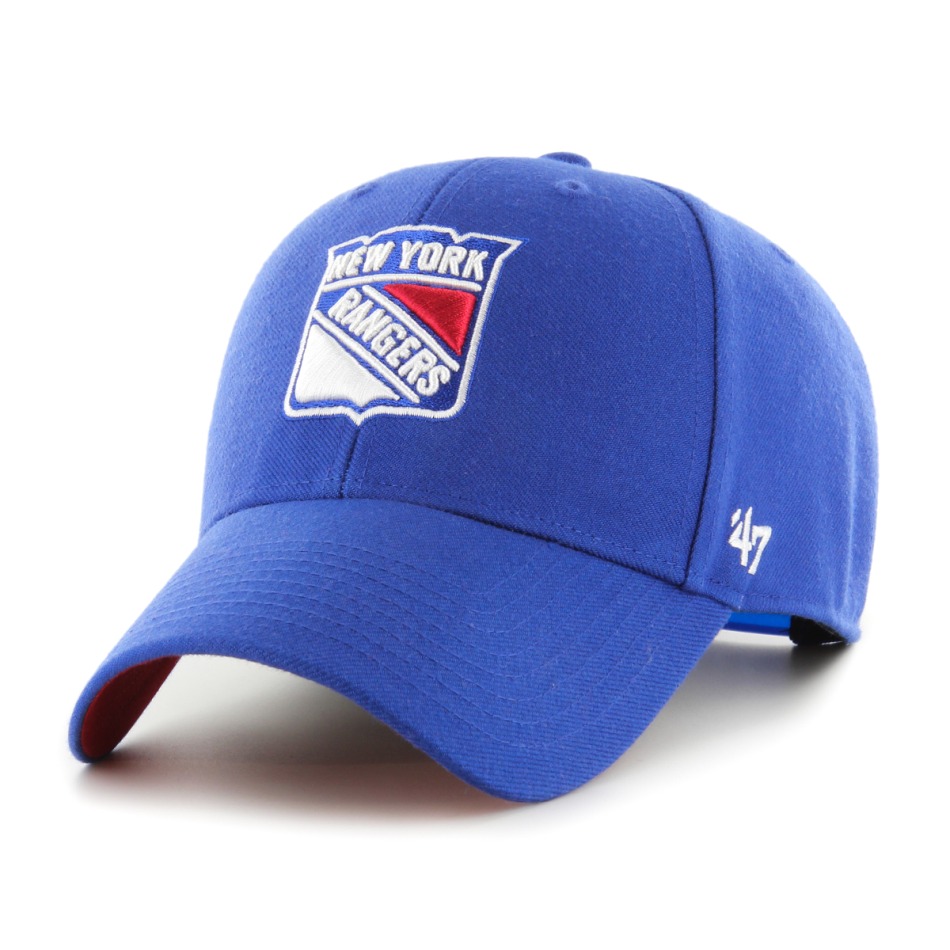 New York Rangers čepice baseballová kšiltovka Ballpark Snap 47 MVP NHL blue - New York Rangers kšiltovky, čepice, rukavice