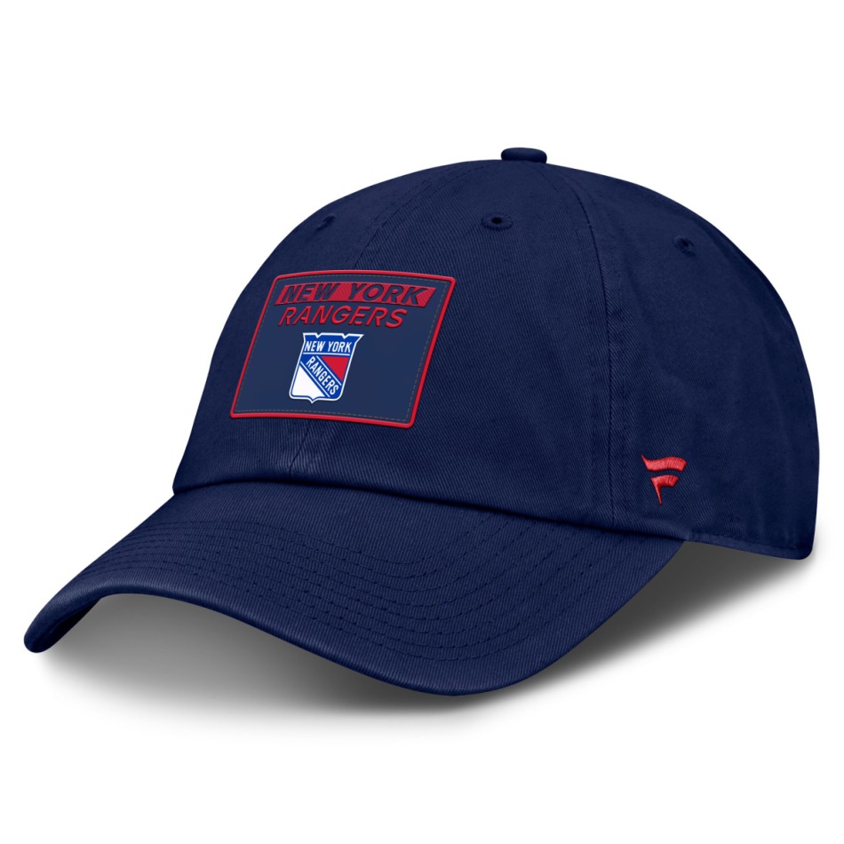 New York Rangers čepice baseballová kšiltovka AP Rink Prime Unstructured Adj. Snapbuckle - New York Rangers kšiltovky, čepice, rukavice