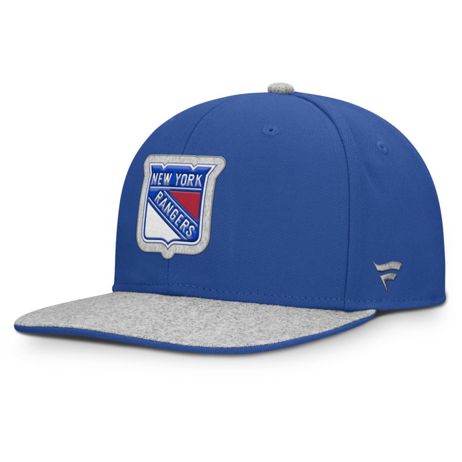 New York Rangers čepice flat kšiltovka Loden Structured Adjustable Flat Brim - New York Rangers kšiltovky, čepice, rukavice