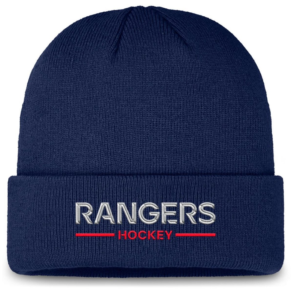New York Rangers zimní čepice Authentic Pro A/Cap Cuffed