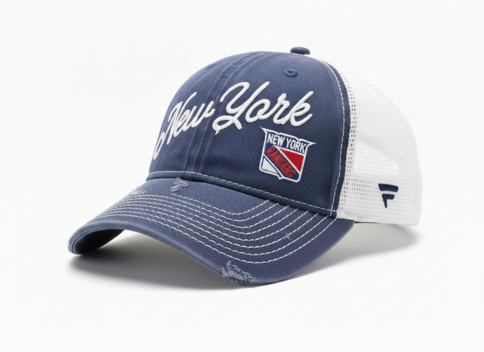 Pánská kšiltovka New York Rangers NHL Sport Resort UNSTR Blue - New York Rangers kšiltovky, čepice, rukavice