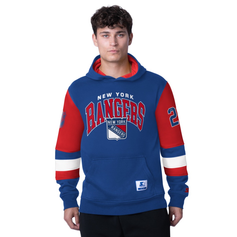 New York Rangers pánská mikina s&nbsp;kapucí END Zone - New York Rangers mikiny, bundy, kalhoty