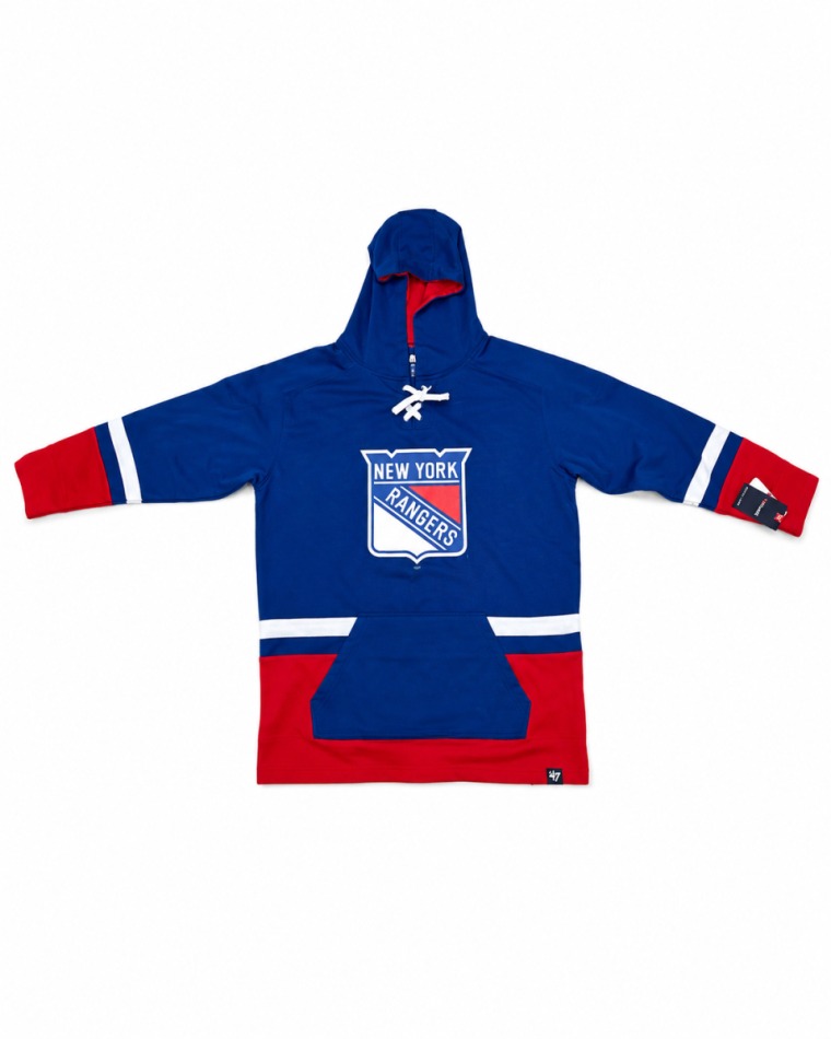 Pánská mikina New York Rangers NHL Lacer Hood BR - New York Rangers mikiny, bundy, kalhoty