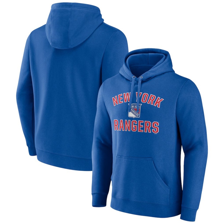 New York Rangers pánská mikina NHL Victory Arch Pullover Hoodie