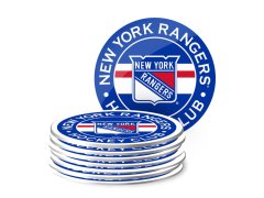 New York Rangers podtácek NHL 8pk Coaster Stripe De