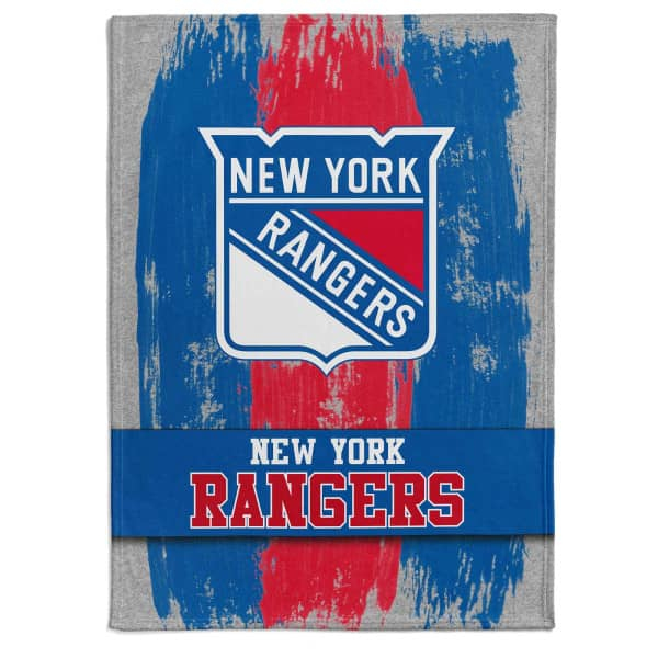 New York Rangers deka Brush - New York Rangers povlečení, ručníky, deky