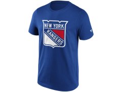 New York Rangers pánské tričko Primary Logo Graphic blue