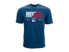 Pánské tričko New York Rangers NHL Levelwear Splitter Tee