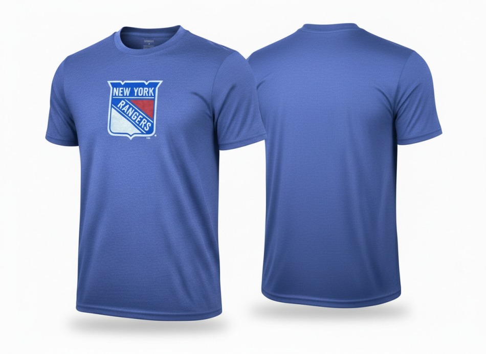 New York Rangers pánské tričko Pigment Dyed blue
