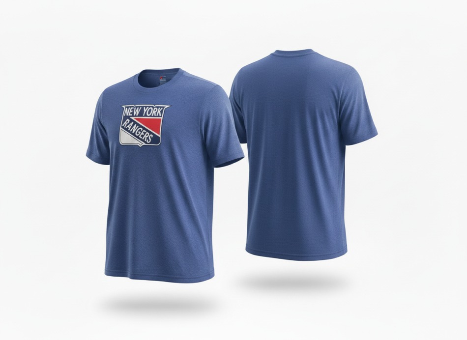 New York Rangers pánské tričko Tek Patch blue