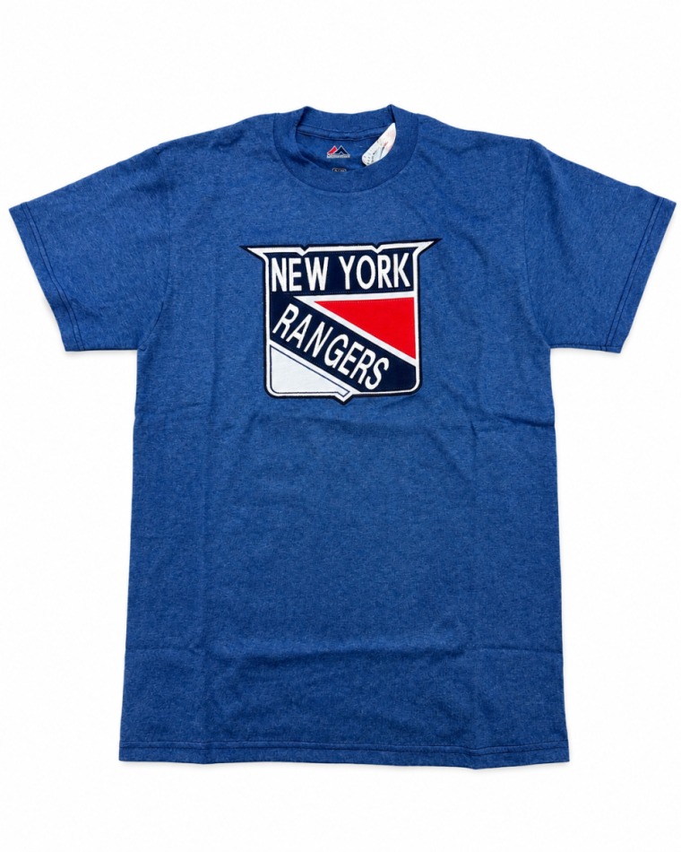 New York Rangers pánské tričko Alternate Logo Embroidered
