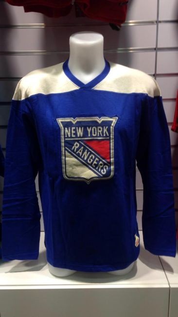 Tričko Long Sleeve Crew 15 Rangers - New York Rangers Trička