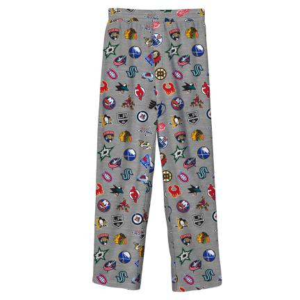 NHL produkty dětské pyžamové kalhoty All Over Printed Pant - NHL produkty dětské oblečení