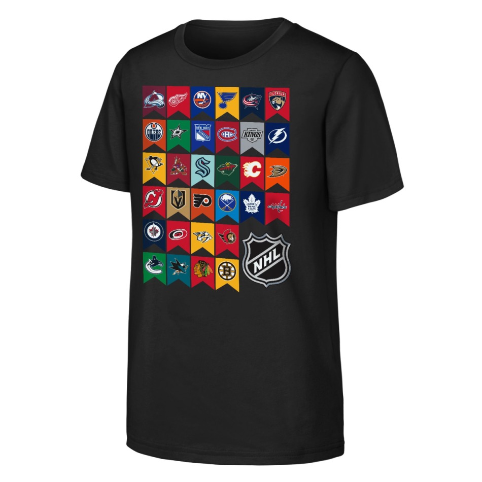 NHL produkty dětské tričko NHL Hanging Banners Ctn - NHL produkty dětské oblečení
