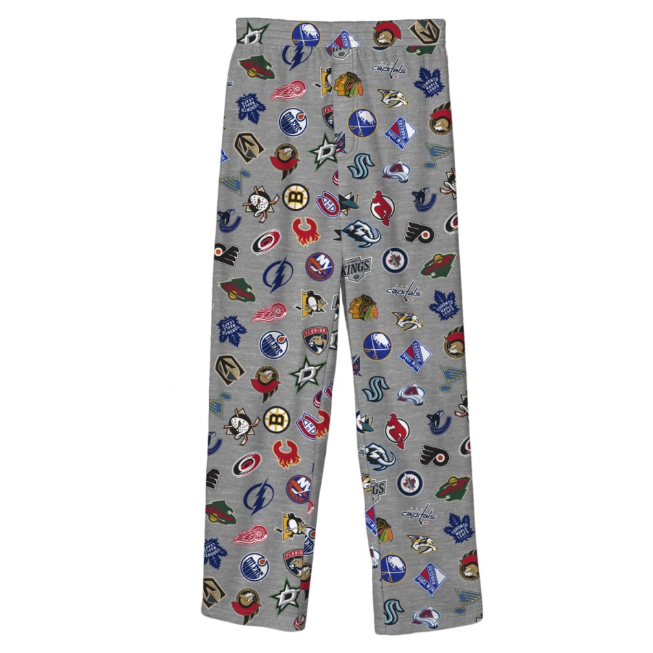 NHL produkty dětské pyžamové kalhoty NHL All Over Printed Pant