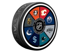 NHL produkty puk Pacific Division