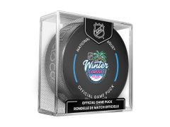 Puk Winter Classic 2026 Miami Winter Classic Official Game Puck Design- in Cube