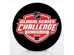 NHL produkty puk Global Series 2022 Challenge Switzerland Generic Logo