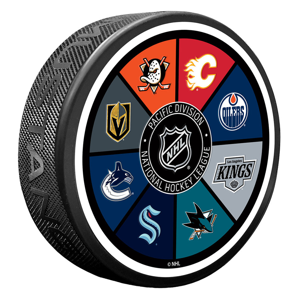 NHL produkty puk Pacific Division