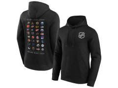 NHL produkty pánská mikina s&nbsp;kapucí NHL All Team Graphic Hoodie Black
