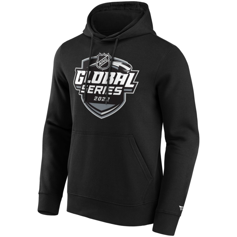 NHL produkty pánská mikina s kapucí Global Series 2022 Primary Logo Graphic