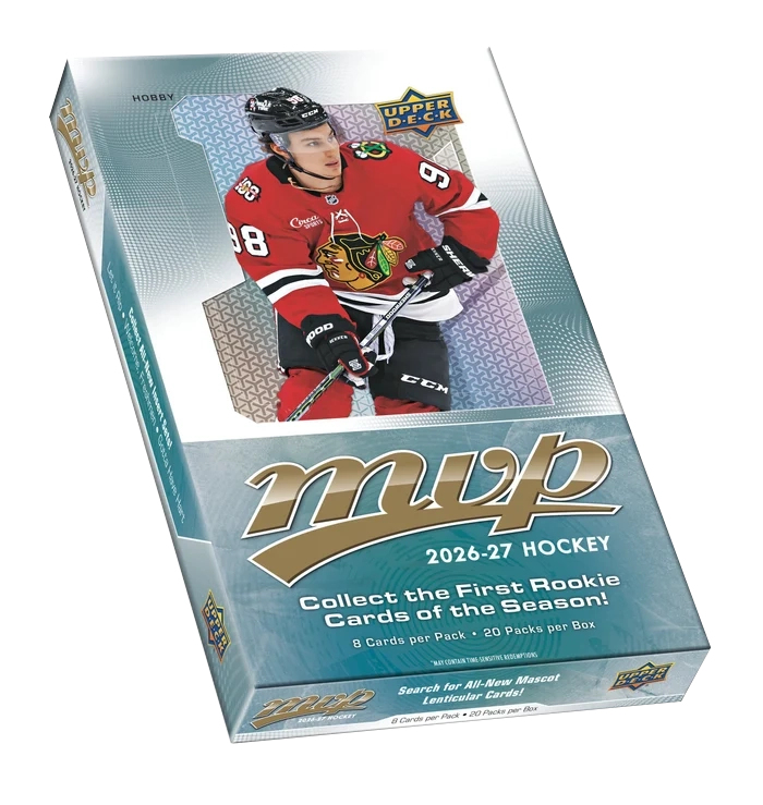 NHL produkty hokejové karty NHL 2026-27 Upper Deck MVP Hockey Hobby Box - NHL produkty ostatní suvenýry