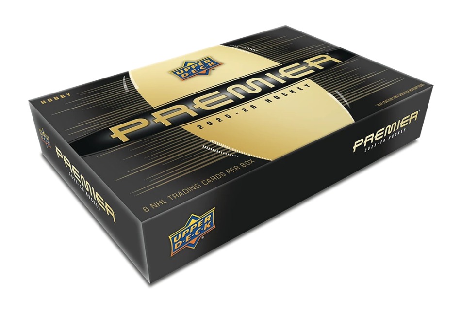 NHL produkty hokejové karty NHL 2025-26 Upper Deck Premier Hockey Hobby Box
